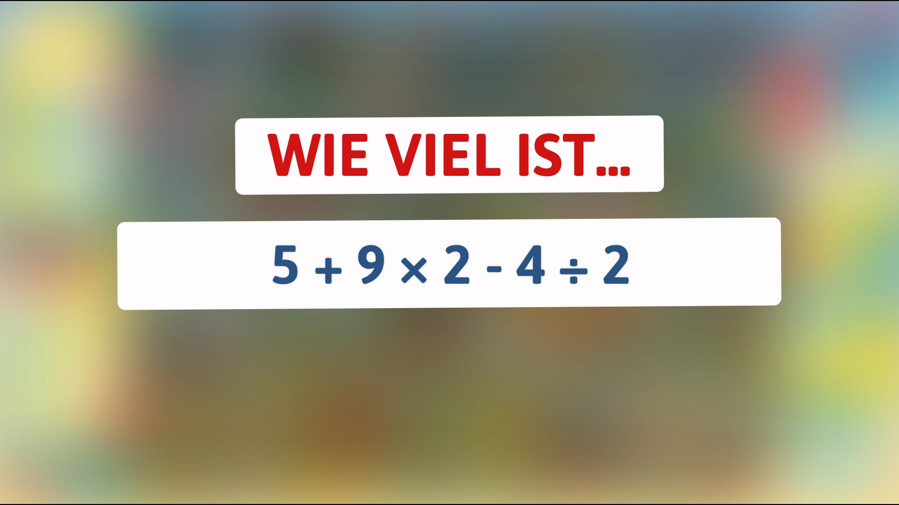 Nur 1 von 1000 kann dieses Rätsel sofort lösen: Bist du einer der klügsten Köpfe, die die Antwort wissen?"